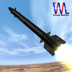 iranian cruise missile persian 3d model