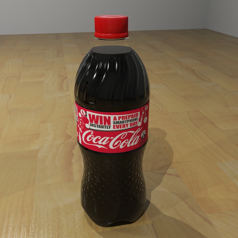 plastic soda pop bottles 3ds