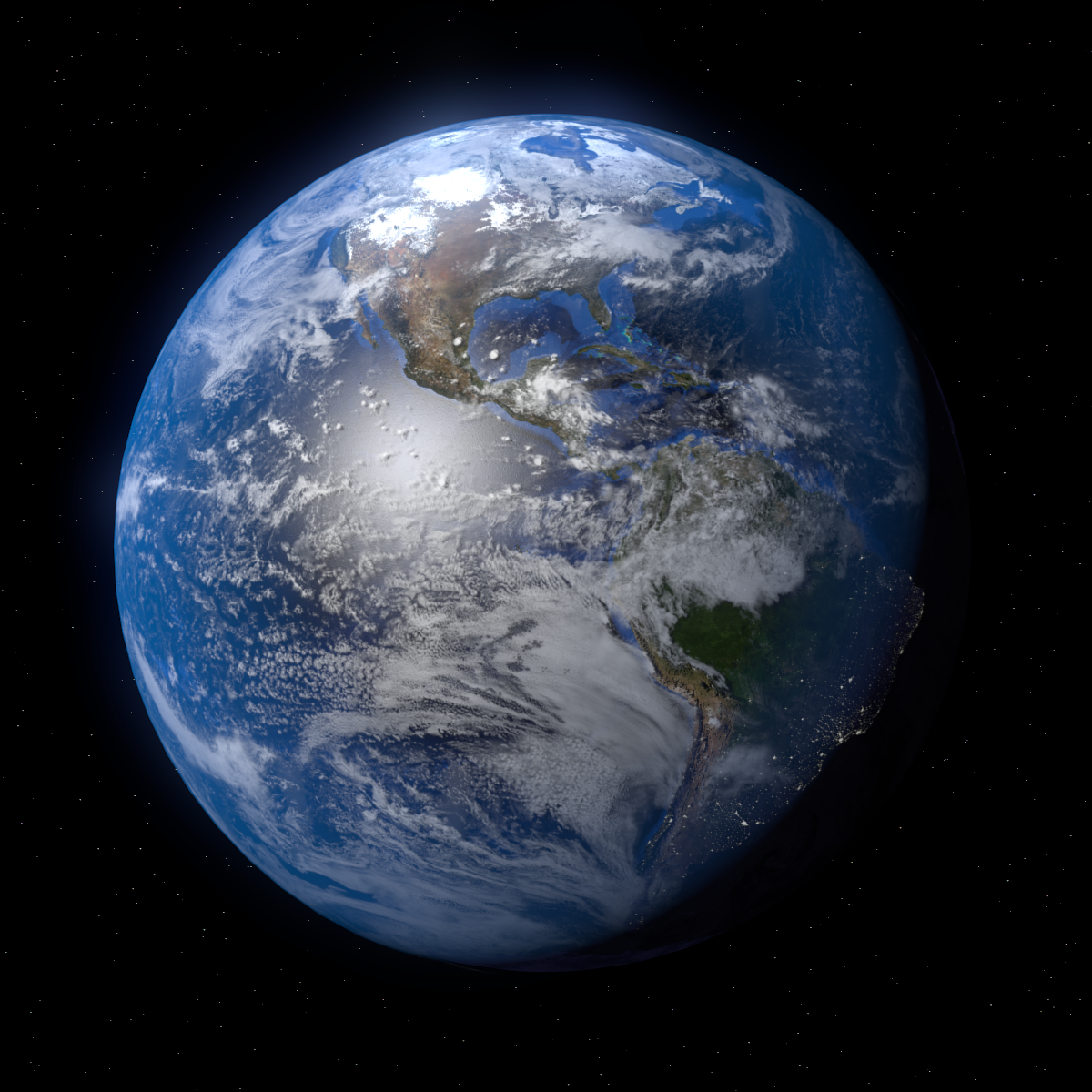 3ds max earth