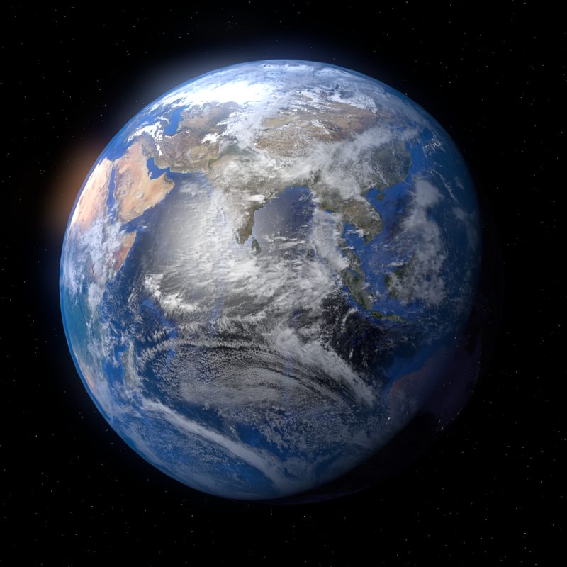 3ds Max Earth