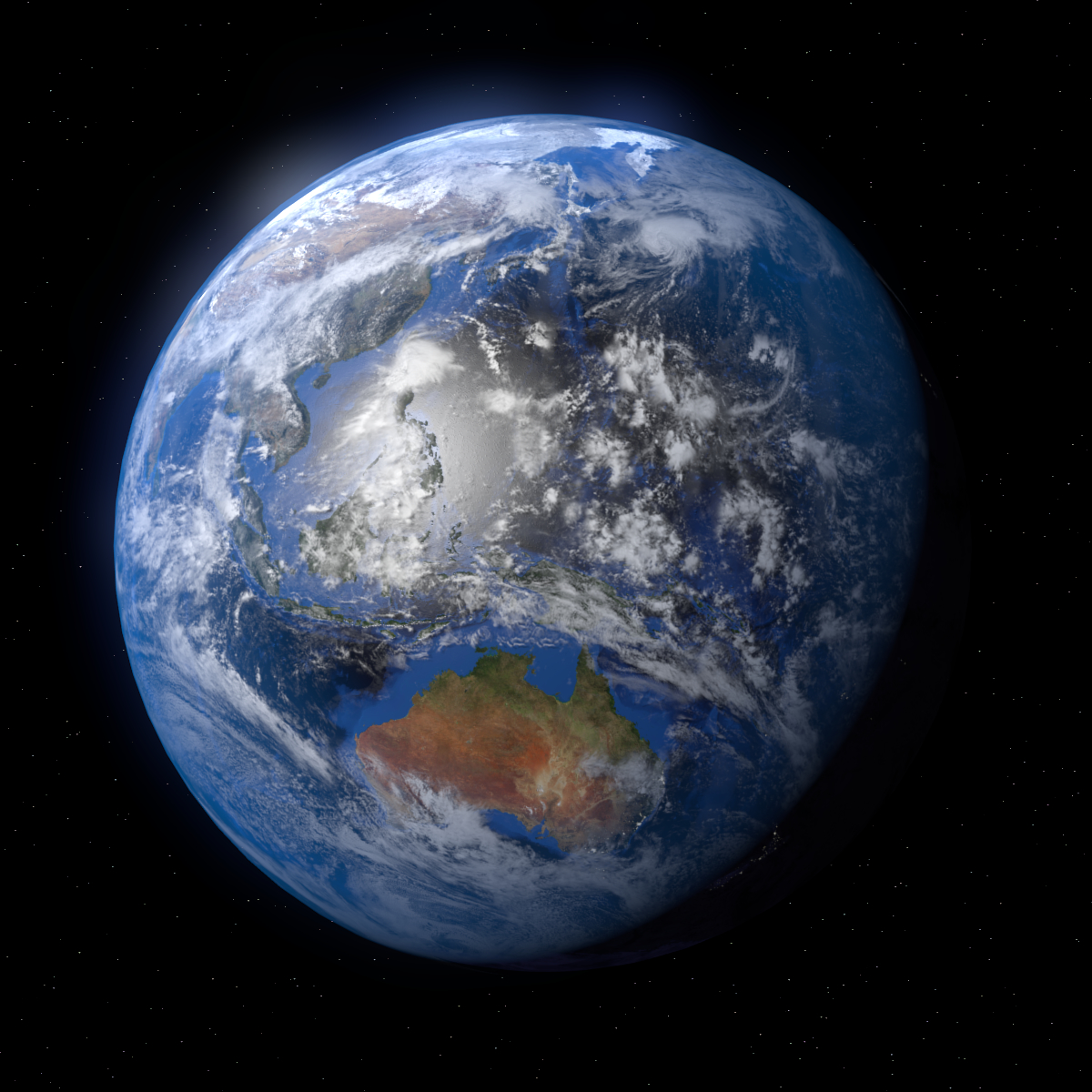 3ds max earth