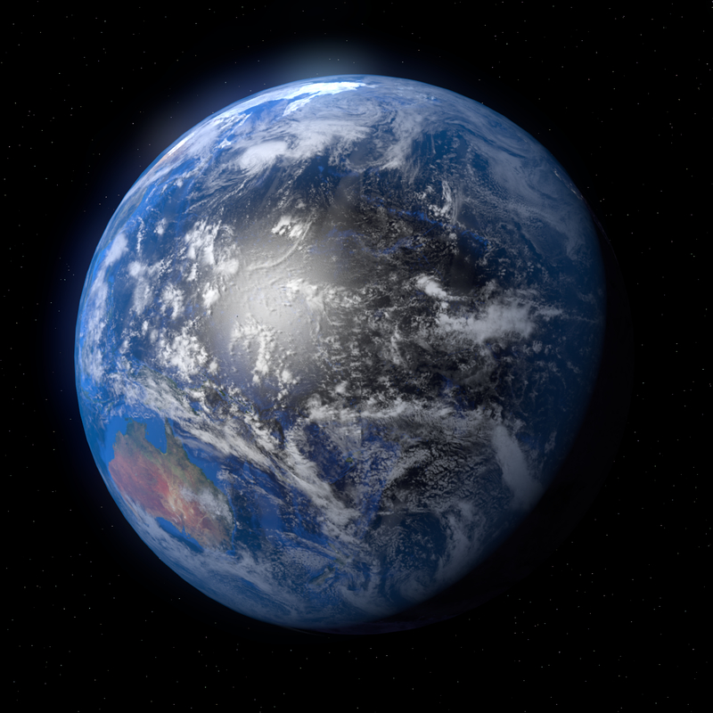 3ds max earth