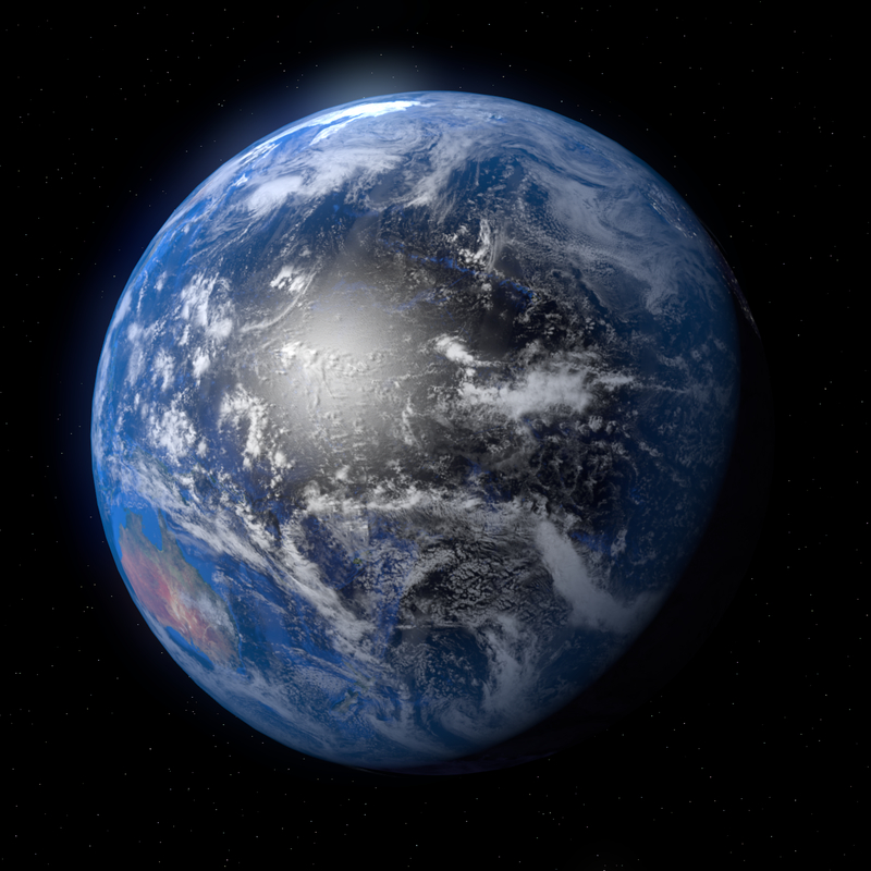 3ds max earth