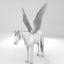 realistical unicorn horse rigged max