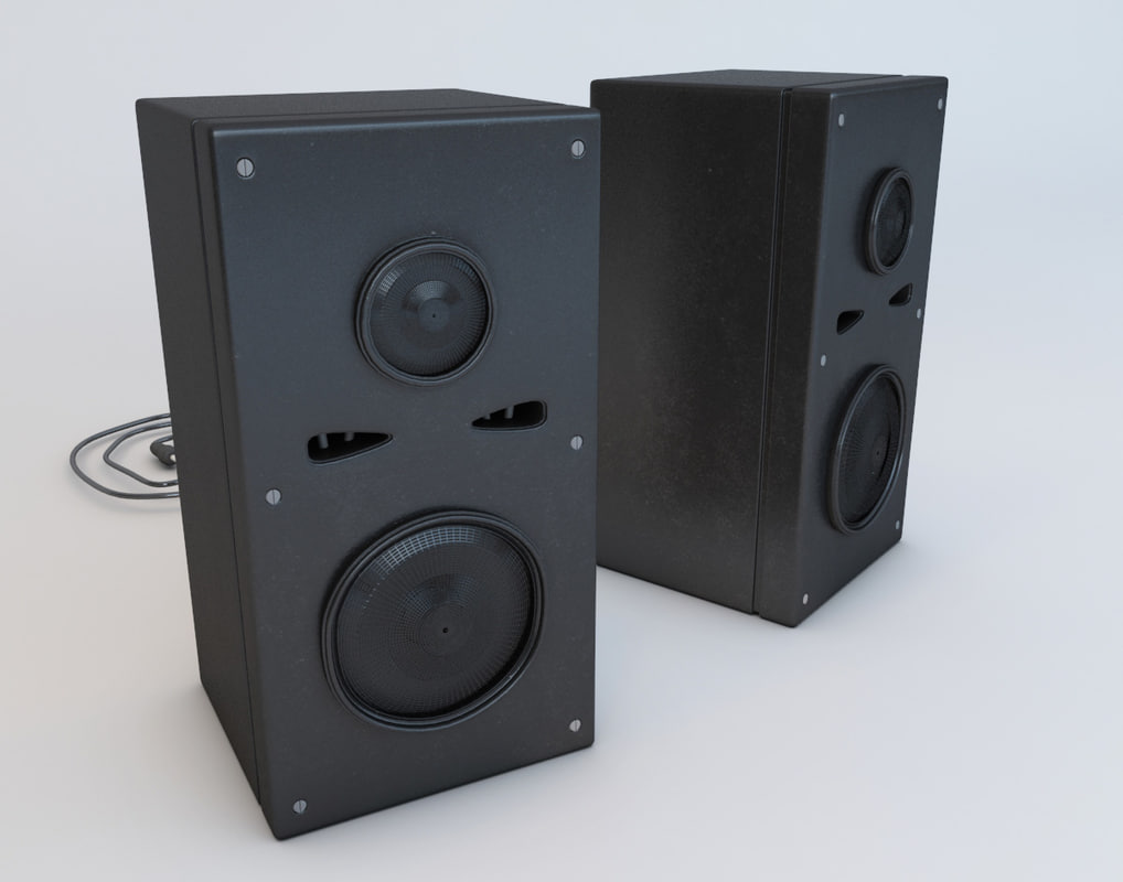 loud speaker 3d model