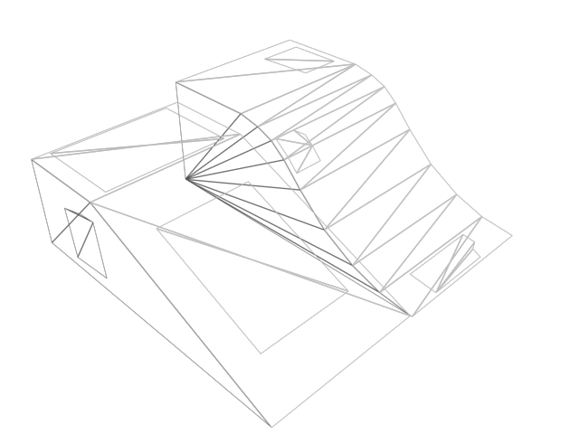 skate ramp drawing