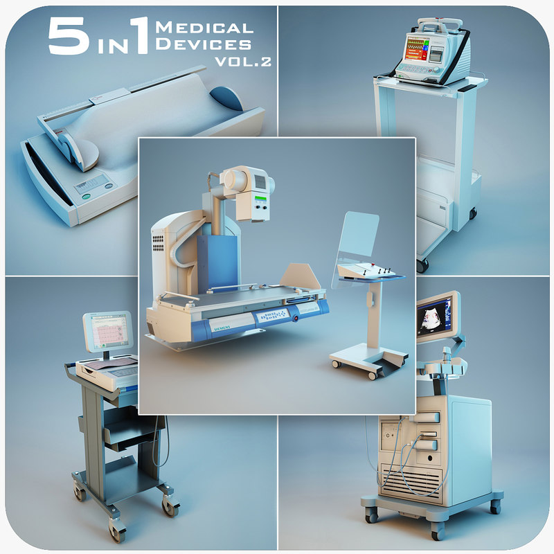 Medical Devices 5 1 3d Model