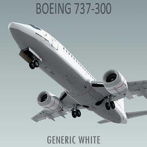 3d model boeing 737-300