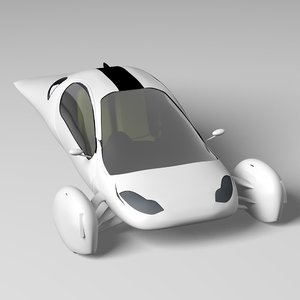 aptera futuristic car 3d 3ds