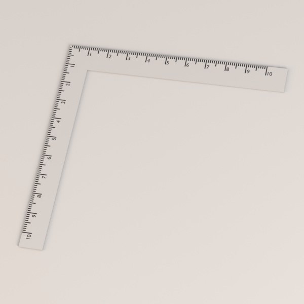 3d ruler