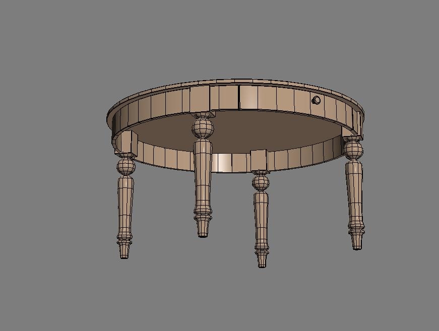 ikea table 3d