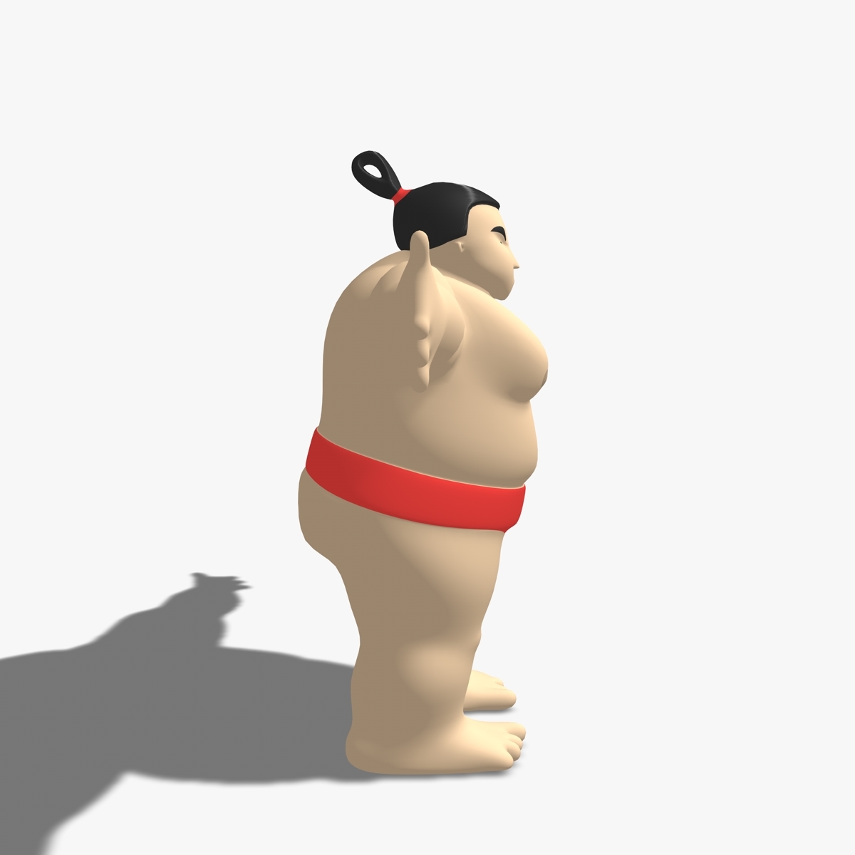 cartoon sumo wrestler