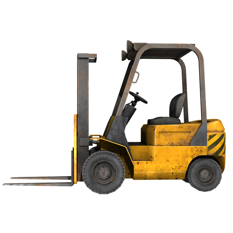 Forklift 3D Models For Download TurboSquid