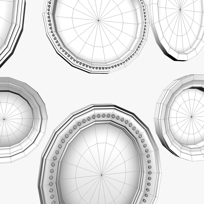 collections picture frame 3d c4d