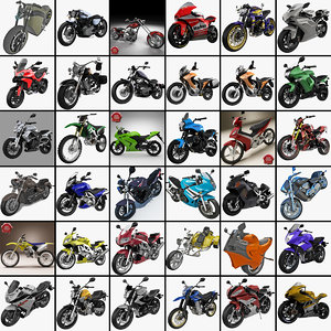 3ds max motorcycles 19 cycle