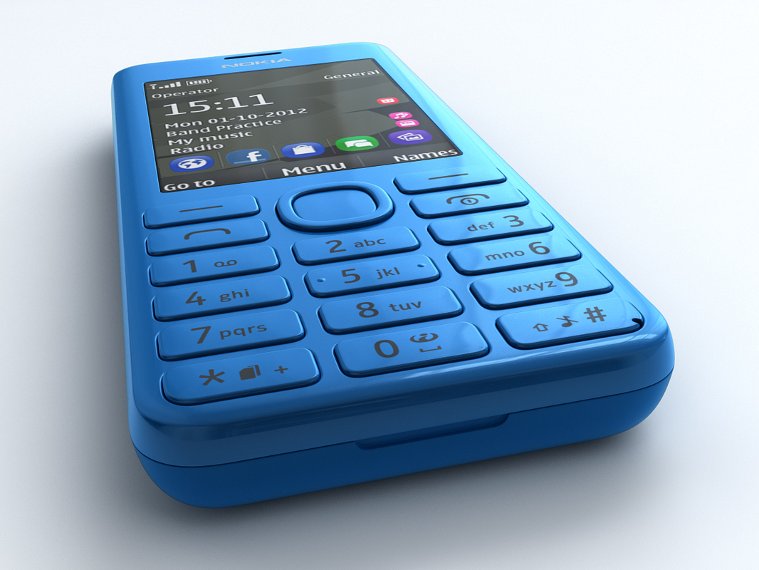 max nokia 206 mobile phone