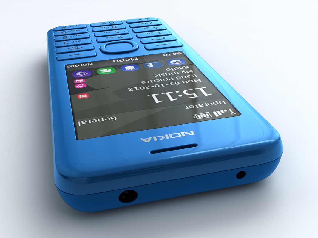 max nokia 206 mobile phone