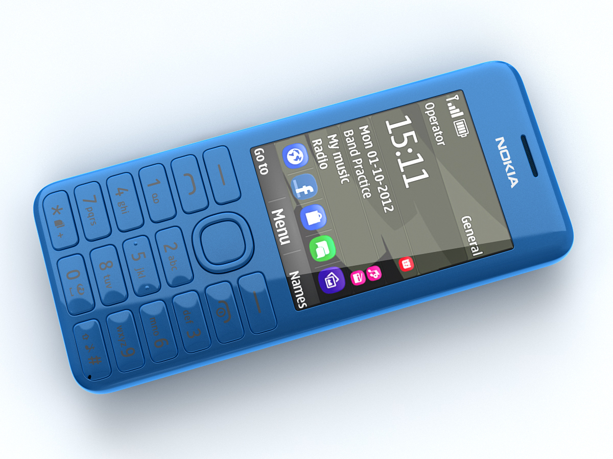 max nokia 206 mobile phone