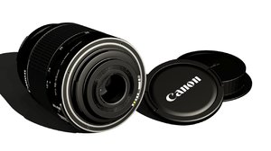 3d lens canon ef-s model
