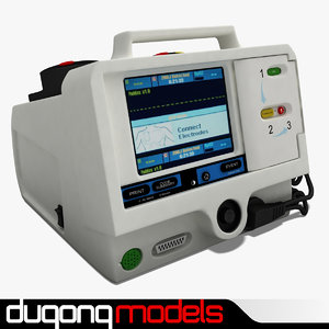 3dsmax dugm04 defibrillator