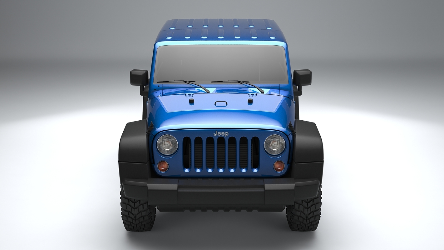 3d jeep wrangler rubicon