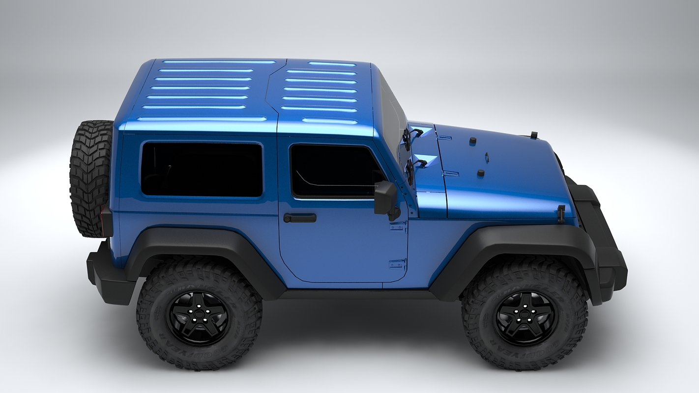 Jeep wrangler 3d