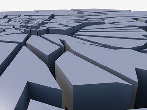 3ds max cracks crevice fission