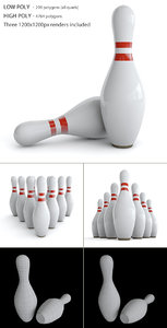 3ds bowling pin
