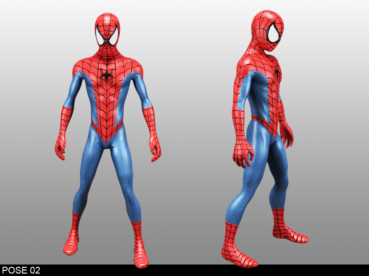 spider-man 3d model