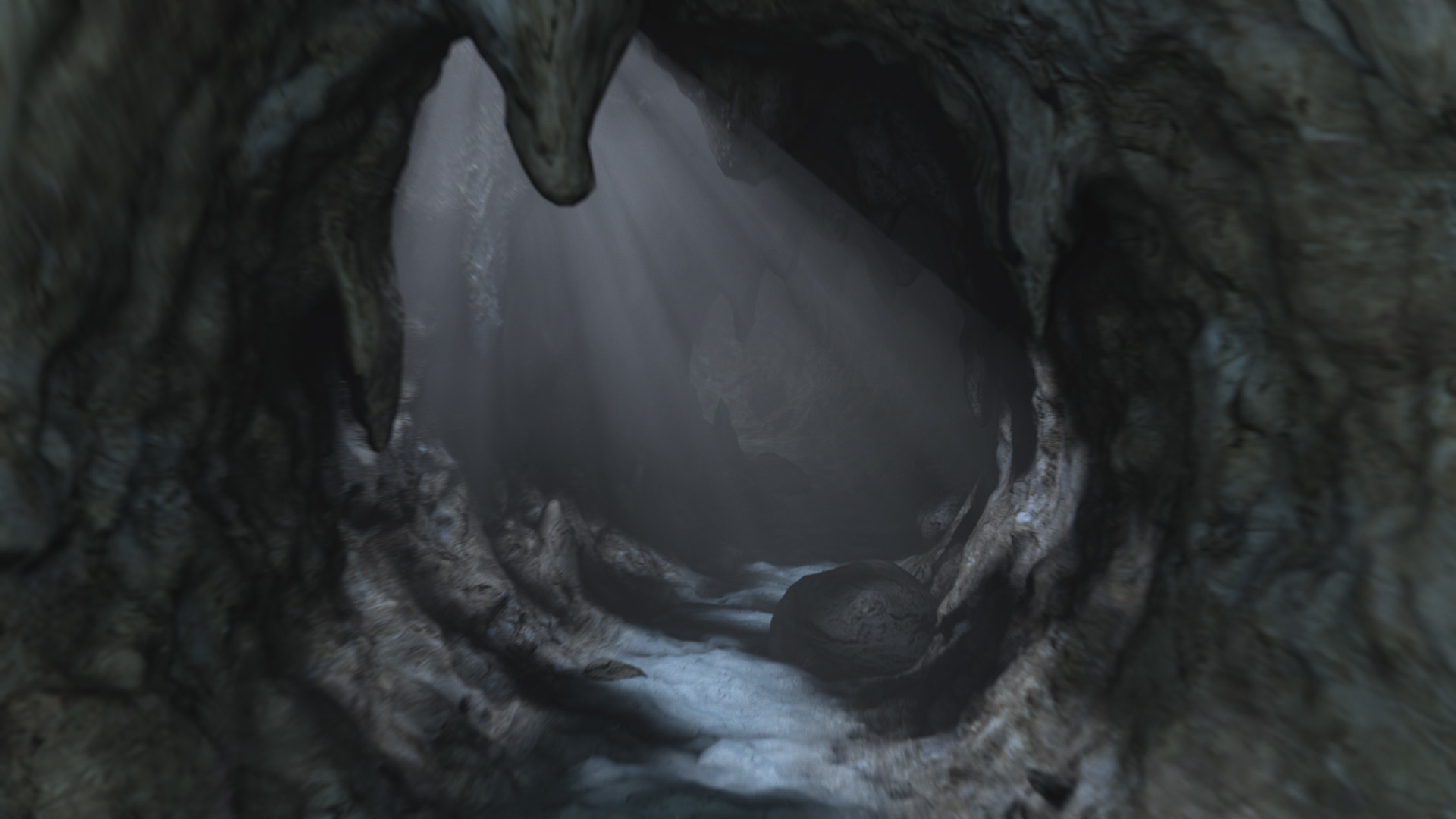 3d model deep cave