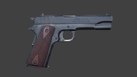 free 11 gun 3d model