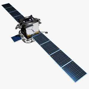 ultra follow-on satellite 3d model