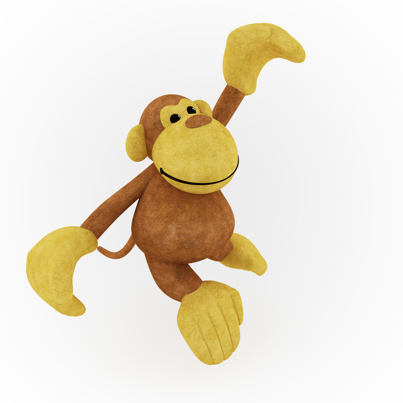 monkey 3d model