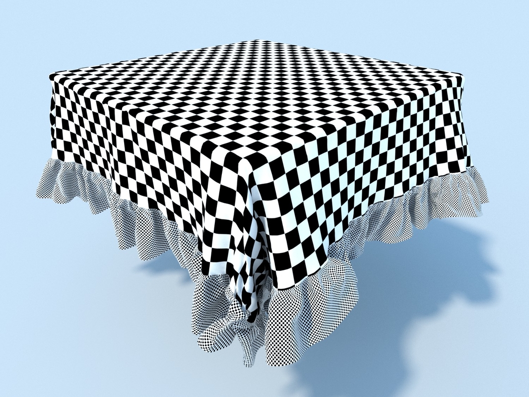 table cloth zbrush