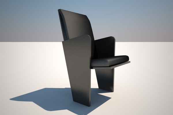 3d model armchair isi