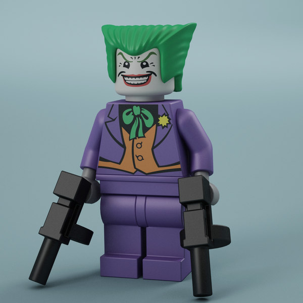 3d lego batman joker
