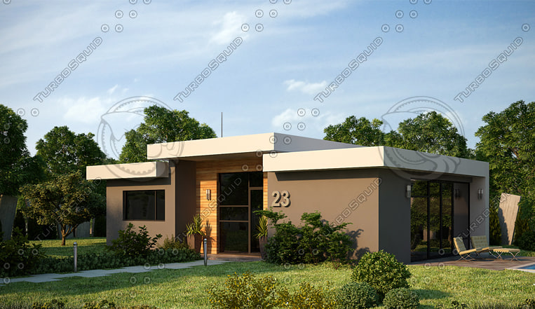 3ds Modern House Minimal