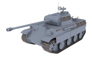 3d panther tank ausf model