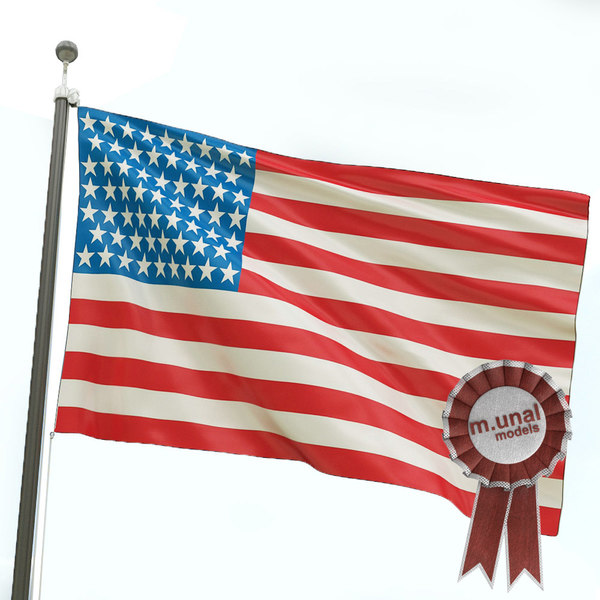 American Flag 3D Models for Download | TurboSquid