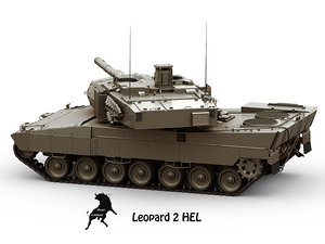 3d hel leopard model