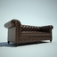 3d model classic sofa