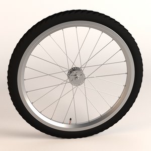 3d bicycle wheel