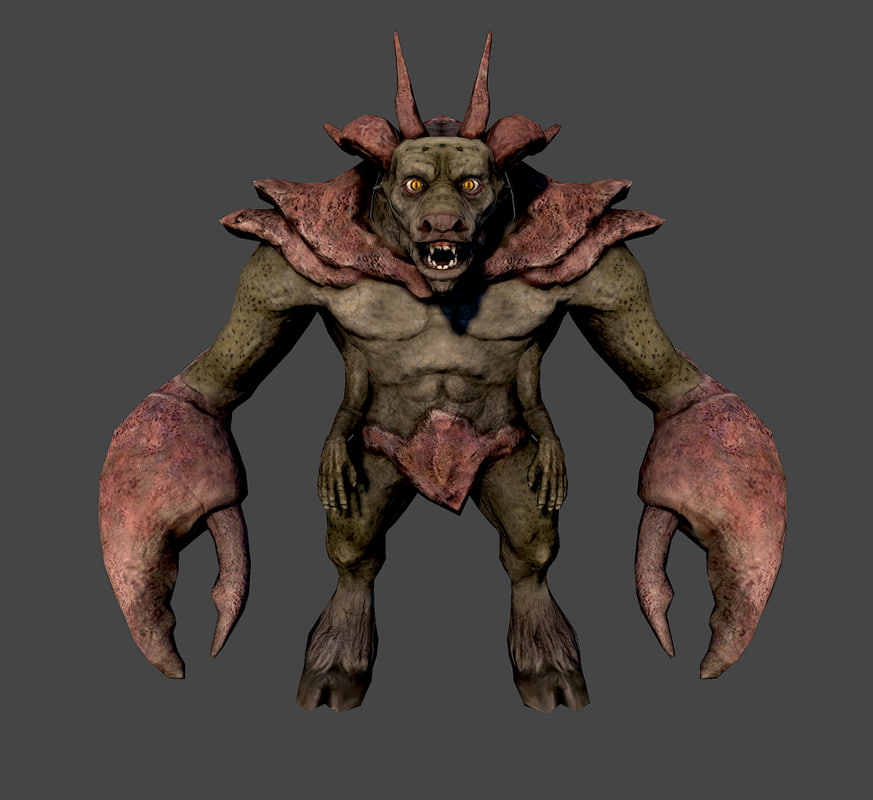 3ds Demon Glabrezu