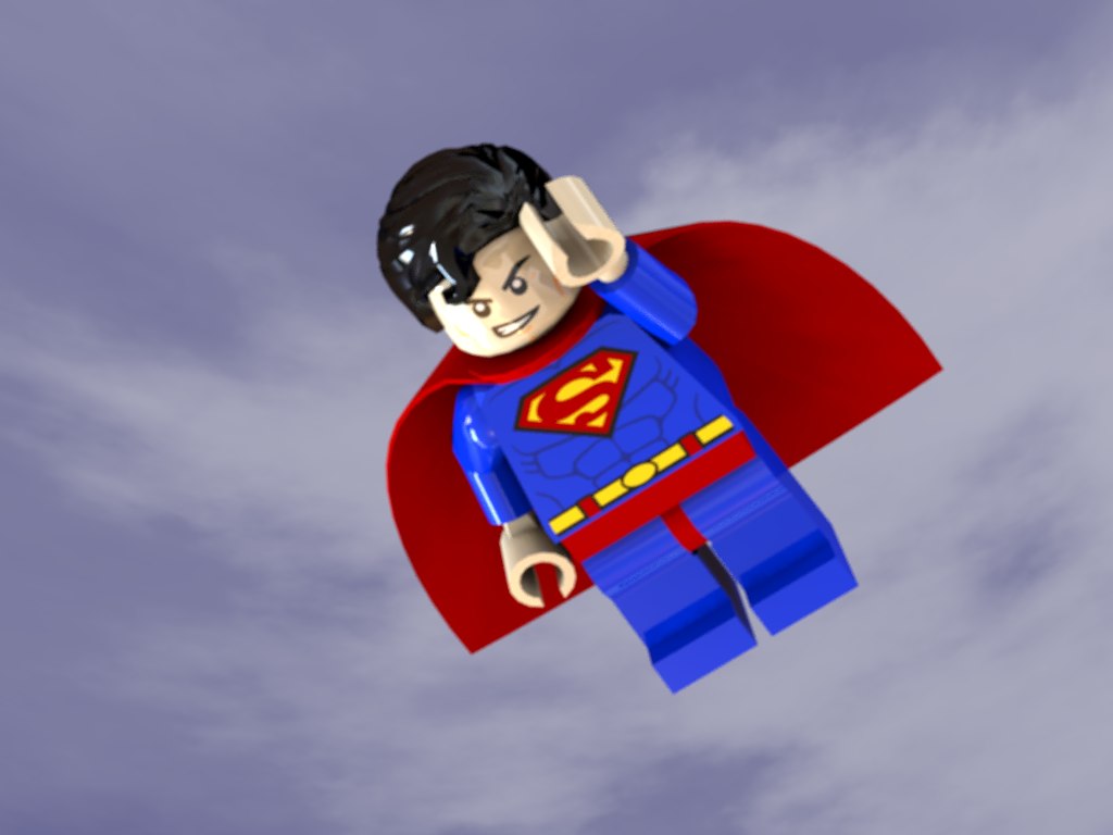 lego superman voice