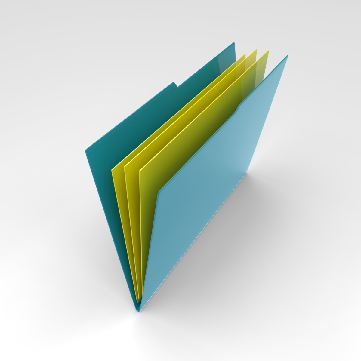 file folder 3d model