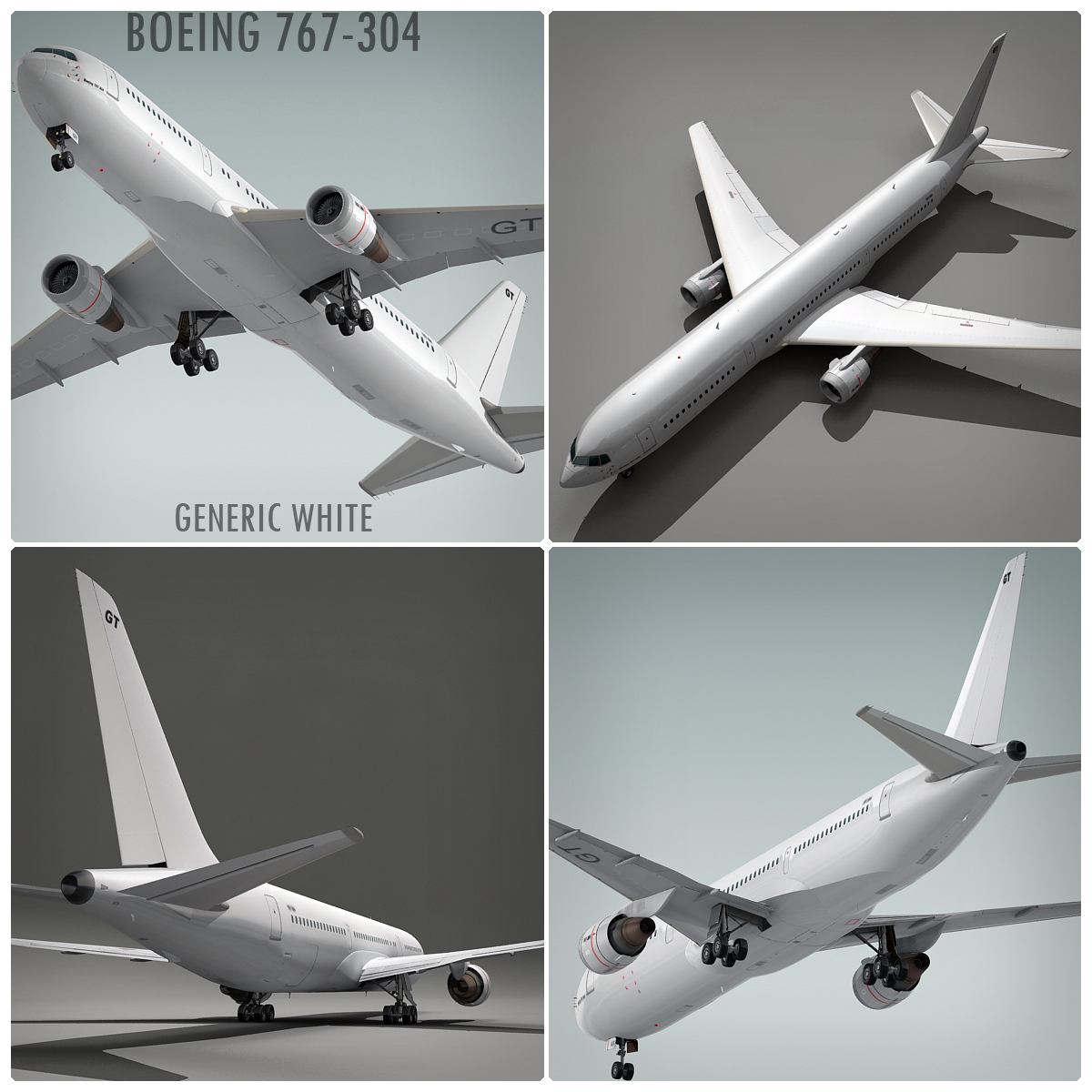 3d Model Boeing Planes