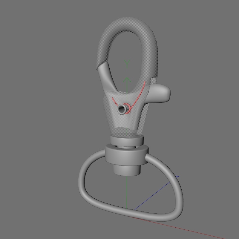 carabiner 3d model free download