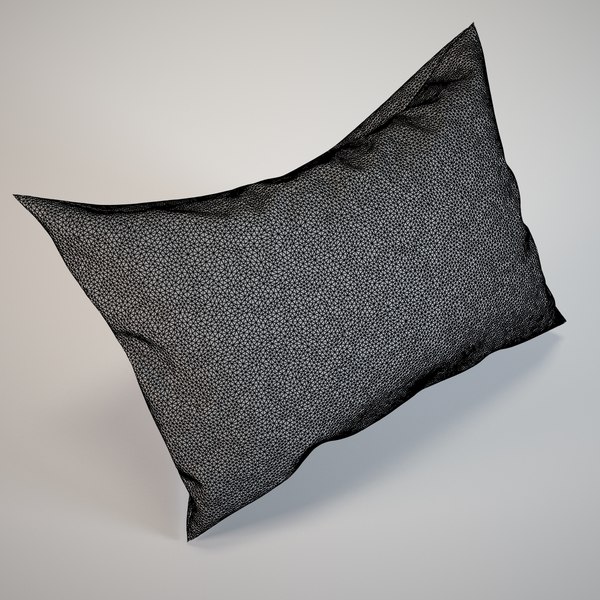 3d realistic pillows set