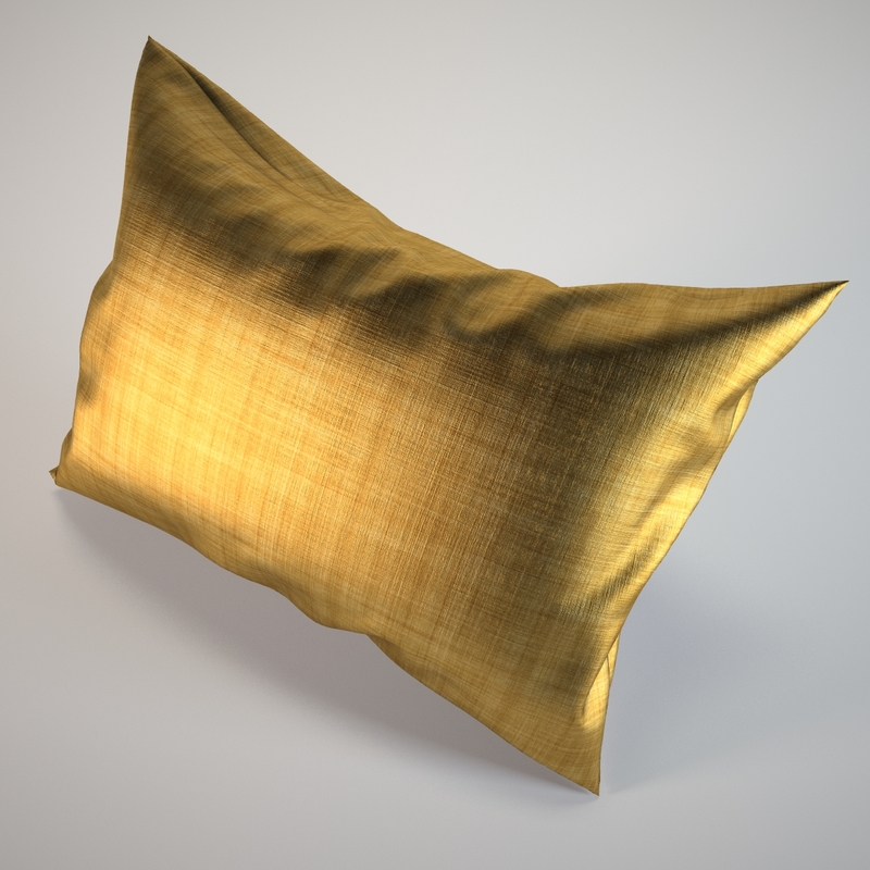 3d realistic pillows set