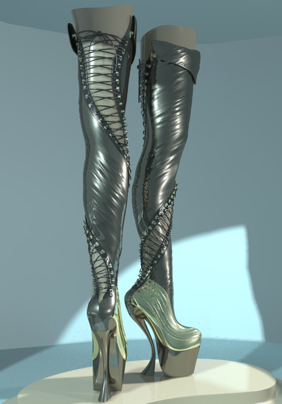 sexy boots model